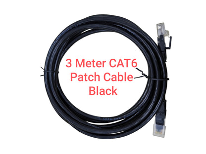 CAT6 patch cable white 3 Meters with high-speed connectivity for reliable network performance