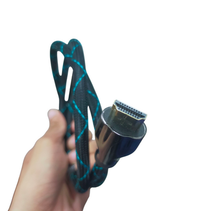 Pihen HDMI cable 2.0v 1 meter with durable braided design for high-quality video and audio transmission