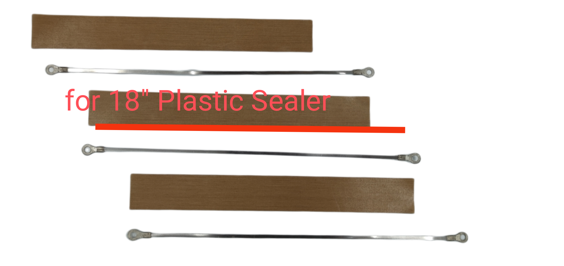 Grippes plastic sealer element for 8 12 18 inch in various sizes for sealing applications