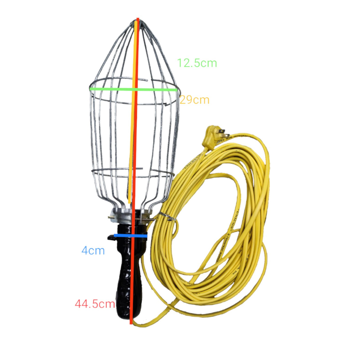 Kopez 5A 220V 15 Meters Trouble Light E27 25W-250W Max Capacity KM2183B