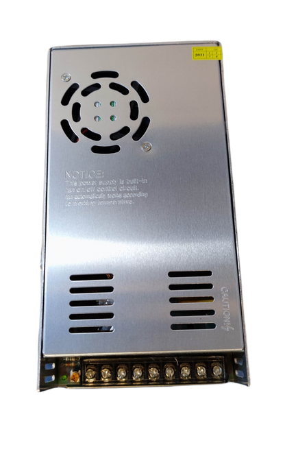 ZwitseRise Power Supply 24V 20A - 220V Input with sturdy metal casing for reliable performance