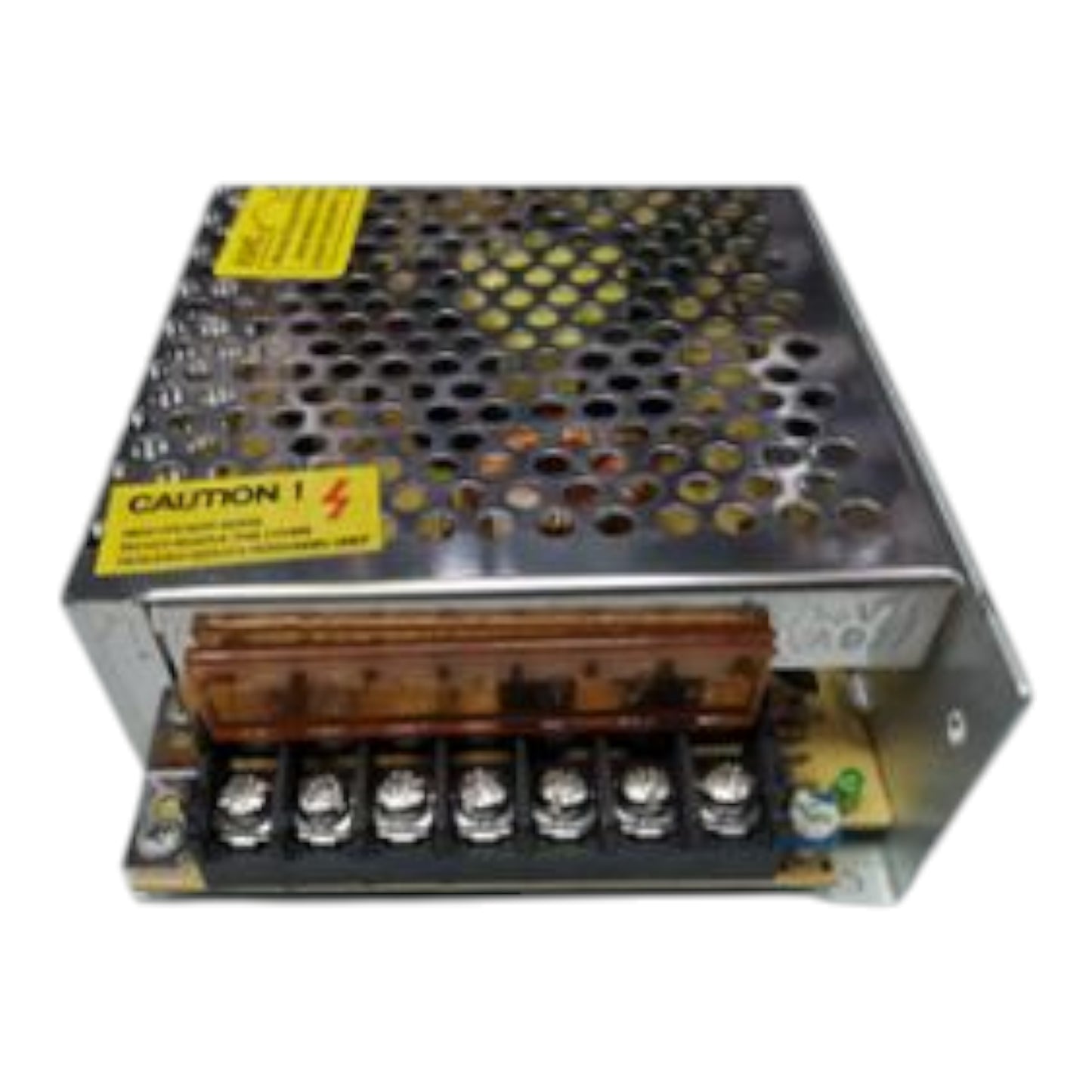 ZwitseRise Power Supply 24V 5A unit with metal casing and terminal block for secure connections