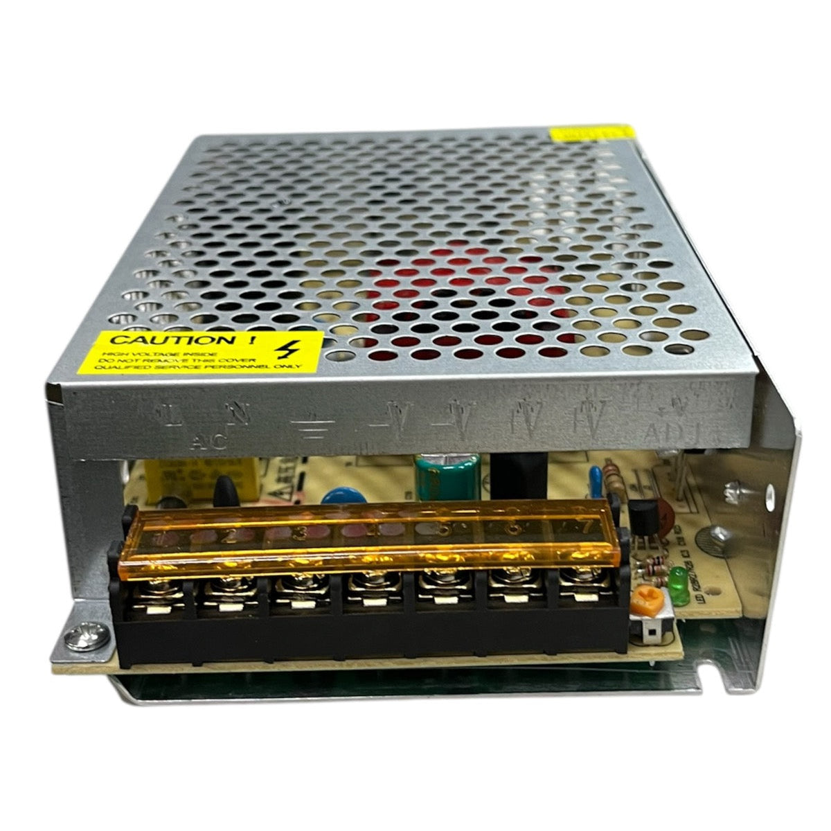 ZwitseRise Power Supply 24V 5A with metal casing and clear wiring terminal for efficient power delivery