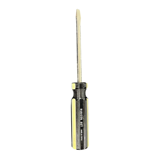 Rubicon 4" - Flat Head Screw Driver 907 100mm ø6mm