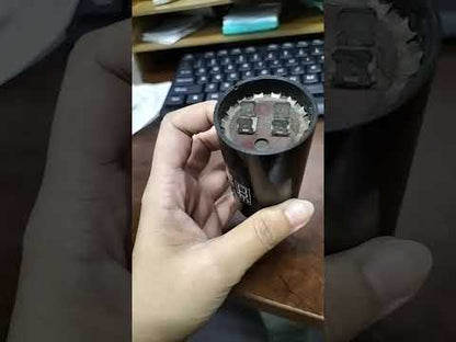 CDE Motor Starting Capacitor 300-360MFD 110-125V AC, Capacitor 300-360uF