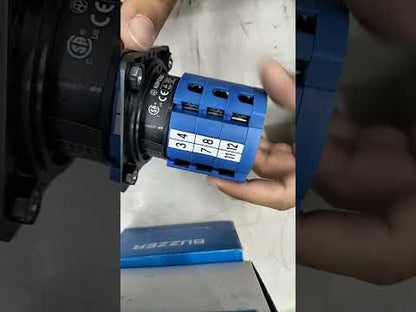 Auspicious Cam Switch On-Off-On 20A 3 Pole 250V