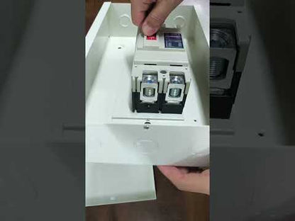 Koten 125A 2Pole 25KAIC 220V Industrial Circuit Breaker with Nema 1 Enclosure PW-250SPS2P125A