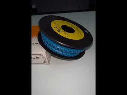 Grippes (8) Cable Marker 5.0mm to 7.2mm (350pcs) Blue