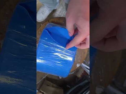 Heat Shrinkable Tube 70mm Blue 1 Meter Per Order 125 Degrees Celsius 2:1 Ratio 1000V Insulation 25 Meters Per Roll Electx Electrical Supply