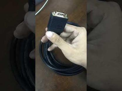 Philips VGA Cable Male to Male Audio/Video 3 Meters Black