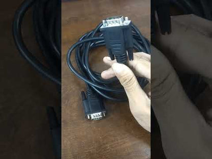 Grippes VGA Cable Male to Male Durable and Reliable 3 Meters Black