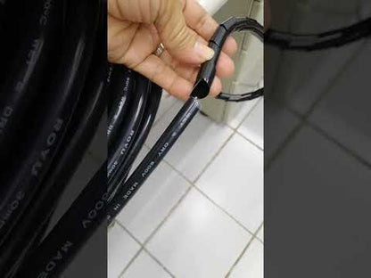 Cable Wrap 10 Meters Length Per Pack, Spiral Cable Wrap, Spiral Guard Black 9mm Diameter
