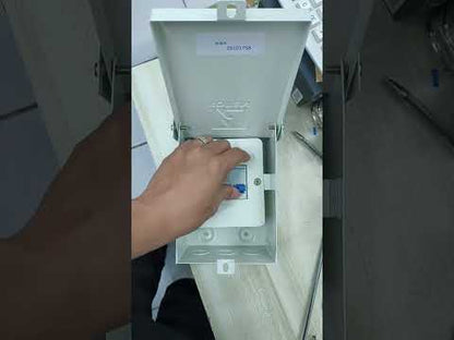 Chint 6A 3Pole 4.5KAIC 220V Miniature Circuit Breaker with Nema 3R enclosure K63N NEMA3RE-2P/3P+EB3PC64.5KA