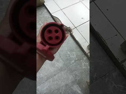 Sassin 32A 3P+E 4 Pin 380-415V IP44 Industrial Outlet 6h 4Pins Cord Connector Type 124 IEC309-2