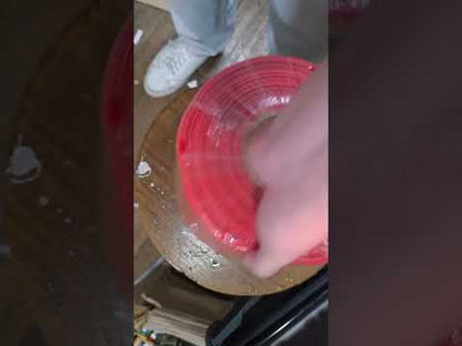 Heat Shrinkable Tube 70mm Red 1 Meter Per Order 125 Degrees Celsius 2:1 Ratio 1000V Insulation 25 Meters Per Roll Electx Electrical SUpply