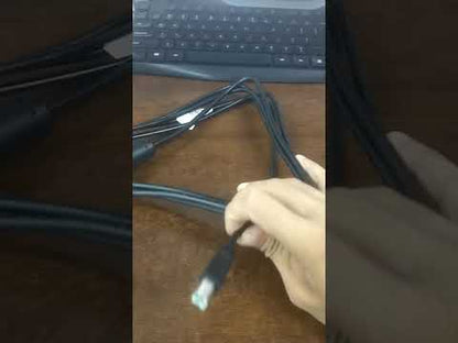 USB Type A to USB Type B High Speed Cable 3 Meters Black
