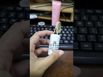 Syscap Motor Running Capacitor 2.2mfd 250v 50/60Hz