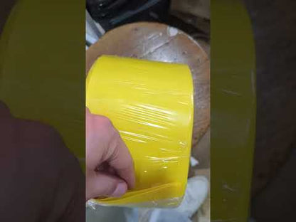 Heat Shrinkable Tube 70mm Yellow 1 Meter Per Order 125 Degrees Celsius 2:1 Ratio 1000V Insulation 25 Meters Per Roll