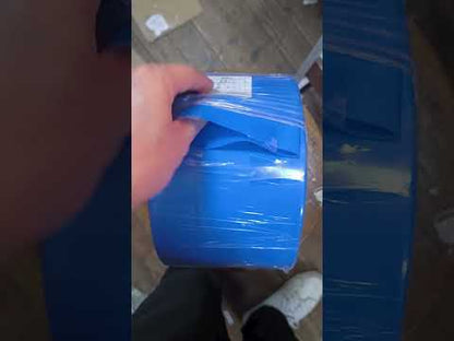 Heat Shrinkable Tube 80mm Blue 1 Meter Per Order 125 Degrees Celsius 2:1 Ratio 1000V Insulation 25 Meters Per Roll Electx Electrical SUpply