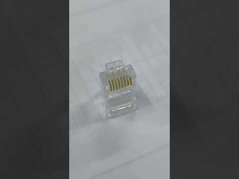 AMP_CAT6_UTP_Connector_Plug_Plastic_Metal_Shielded_Connector_Plastic_Pass_Through_Metal_Pass_Through_100PCS_RJ45_Connector_AMPCAT6_I_Electx_Electrical_Supply