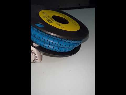 Grippes (I) Cable Marker 5.0mm to 7.2mm (350pcs) Blue