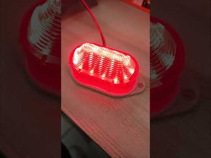 Red LED Warning Light 220V, LED Blinker, Industrial Warning Lamp
