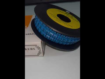 Grippes (2) Cable Marker 5.0mm to 7.2mm (350pcs) Blue    EC-3B(2)