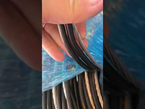 Philflex Service Drop Wire Triplex AWG 6/7 14mm 2 Cable Insulated and 1 Bare 300 meters