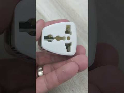 Universal Travel Adaptor to Type G Plug, Adaptor for  United Kingdom, Ireland, Malta, Malaysia, Hong Kong and Singapore