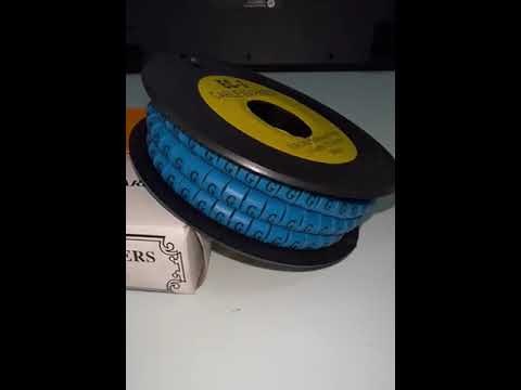 Grippes (G) Cable Marker 5.0mm to 7.2mm (350pcs) Blue