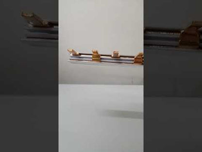 HIMEL Bus Bar 2 Pole 2P  for 2 Pole Miniature Breaker 2-Pole MCB (2 pcs) 4Pins - HBBT2P63A15P(4P)