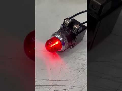 Auspicious 25mm Pilot Lamp Transformer Type, Pilot Light 220V RED 25mm