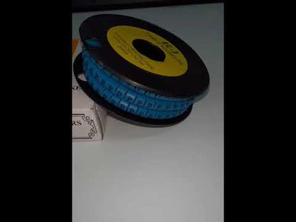 Grippes (P) Cable Marker 5.0mm to 7.2mm (350pcs) Blue