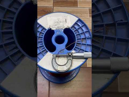 Philflex 300 Grams Magnet Wire AWG 19 Enameled Copper Wire 0.9mm Heavy Formix Approx 50.17 Meters Per Roll Electx Electrical Supply