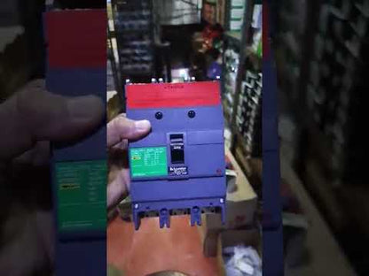 Schneider 225A 3P 18KAIC 400VAC Industrial Circuit Breaker EZC250F3225 Easy Pact 250AF MCCB