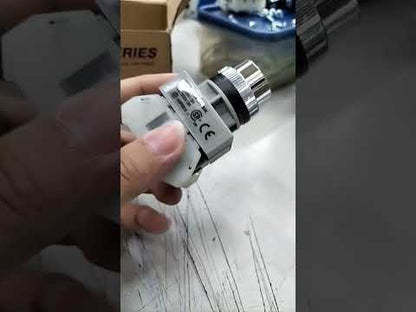 Auspicious 3A 220V Push Button Switch 3A 1NO 1NC Red