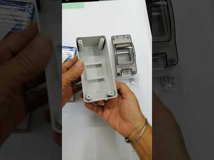 REGINA Panel Distribution Box 2-module Waterproof Surface Mount RDB02W