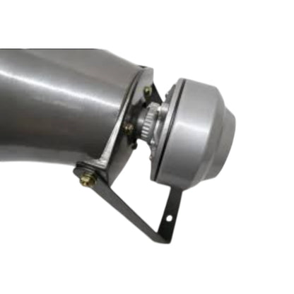 Crown 20 Inch 100W Trumpet Horn silver metal horn with driver and adjustable mounting bracket