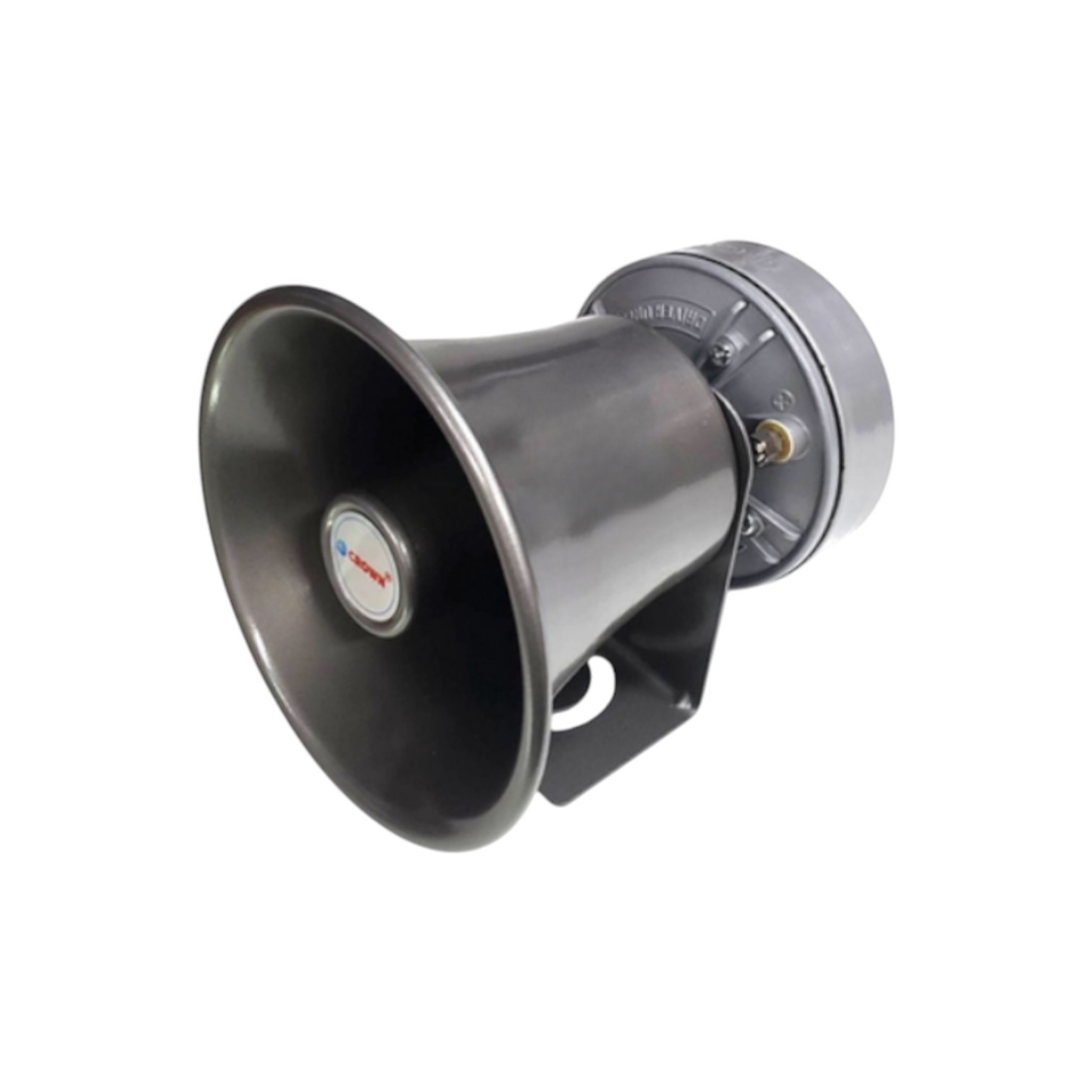 Crown 200W Trumpet Horn with Driver Unit loudspeaker for PA and outdoor public address with mounting bracket