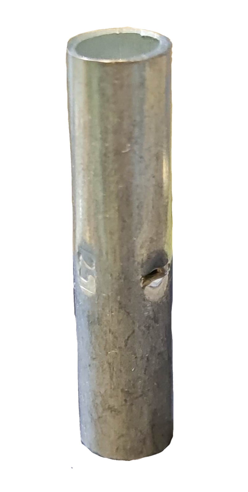 Silver tubular metal electrical splice connector for wire crimping Butt Connector 2mm - 50mm from China