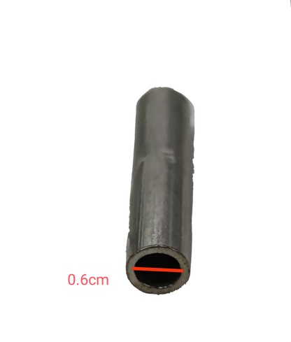 Butt Connector 2mm - 50mm silver tubular crimp sleeve for electrical wire splicing made in China