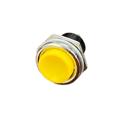 Push Button Switch 1A 220V Yellow with durable design for easy operation
