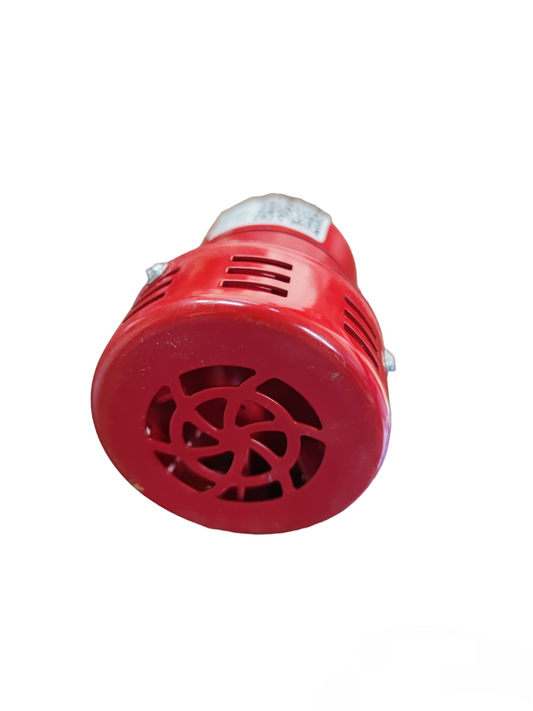 Auspicious red 220V industrial siren horn for CCTV and security system alerting