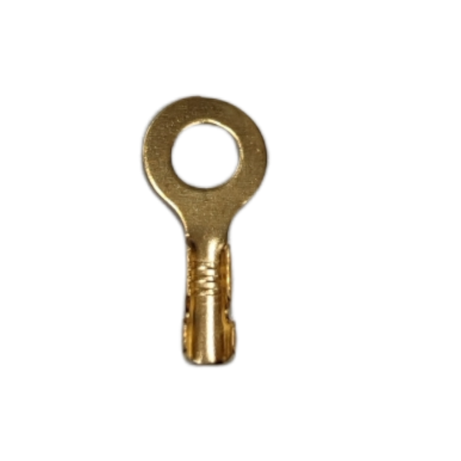 Copper Ring Terminal 5.5mm Hole size Round for secure electrical connections