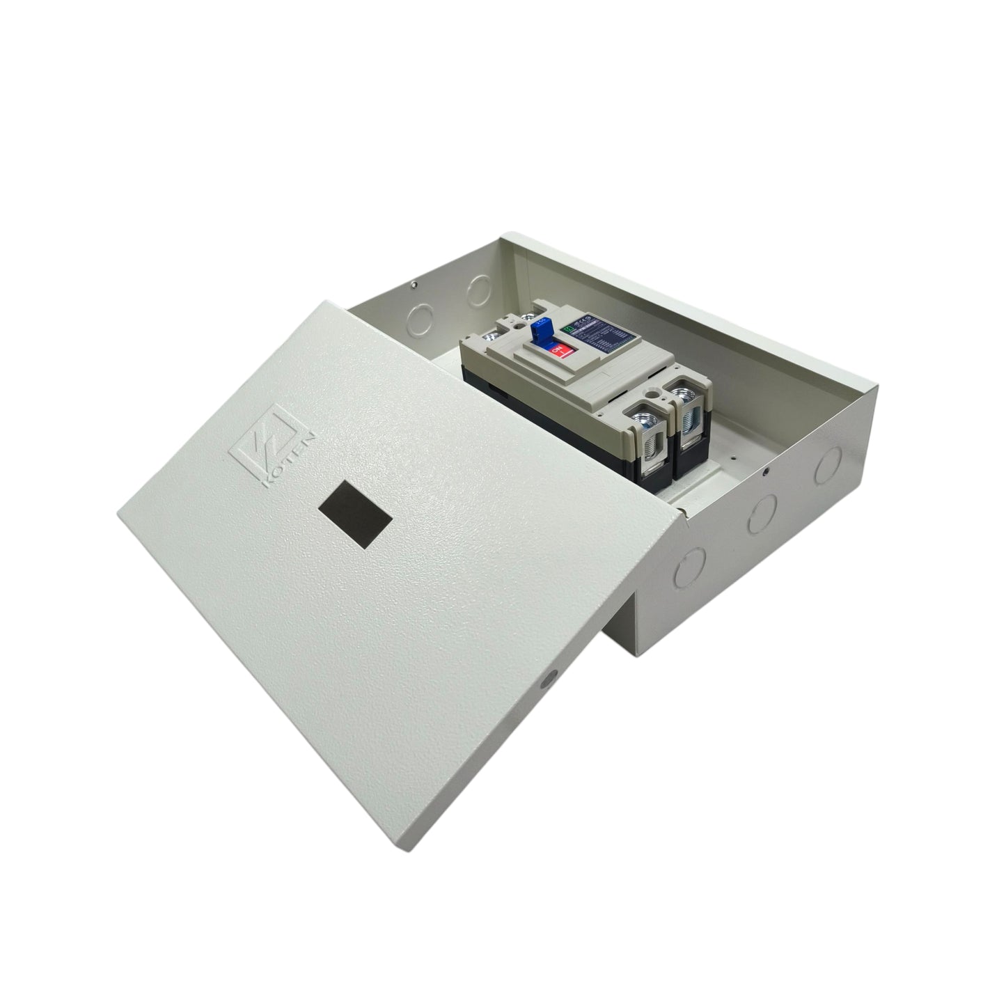 Koten 150A industrial circuit breaker installed in a protective enclosure for reliable electrical safety