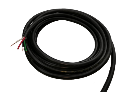 Phelps Dodge 4 core royal cord 5.5mm black electrical wire with four color-coded inner wires