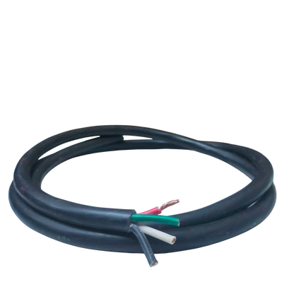 Phelps Dodge 4 core royal cord 5.5mm black electrical wire with four colored inner leads