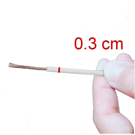 Close-up of Royu 2.0mm stranded cable for sale showing copper wire strands with insulation