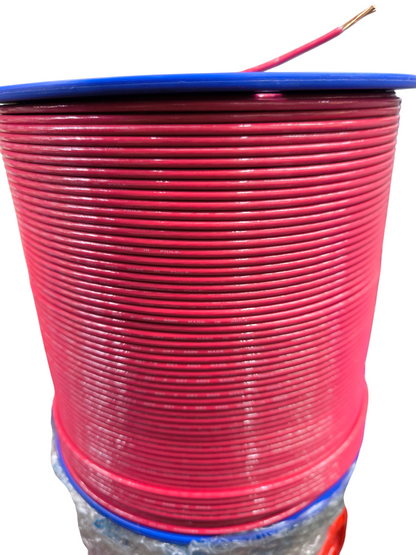 Royu 3.5mm Stranded Wire AWG 12/7 Pre Cut THHN/THWN (80 Meters) Red