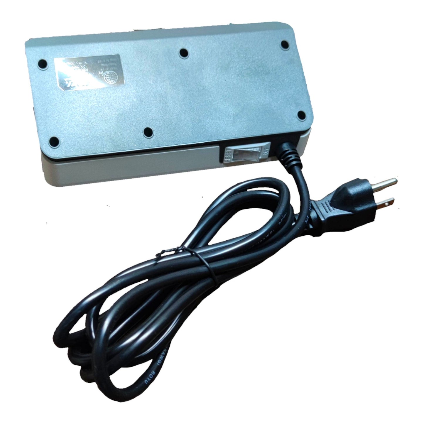 Royu Desk Extension Cord with 2 Gang Universal Outlet 10A 250V & 3 Gang USB Port 5V 2.4 A REDEC432/W